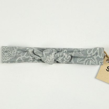 Topknot - Grey Wire Floral