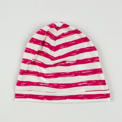 Beanie - Pink Stripe