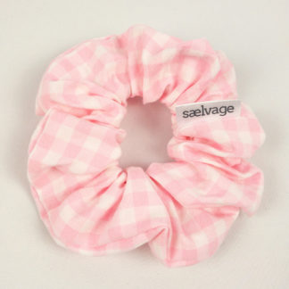 Scrunchie - Pink Gingham