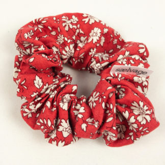 Scrunchie - Red Floral