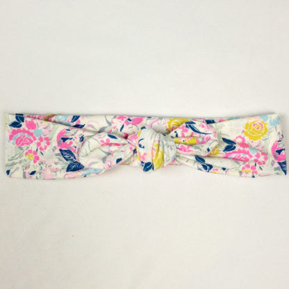 White w/Pink Floral